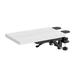 Computer Arm Rest Ergonomic Computer Desk Armrest Rack for Desk desktop White