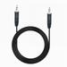 FITE ON Compatible 6ft Black Premium 3.5mm 1/8 Audio Cable Lead AUX-In Cord Replacement for RCA Portable Bluetooth Speaker