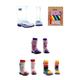 Toddler Transparent Welly Boots and Socks Package -