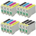 Compatible Multipack Epson Stylus SX600FW Printer Ink Cartridges (15 Pack) -C13T07114011