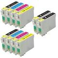 Compatible Multipack Epson Expression Home XP-412 Printer Ink Cartridges (10 Pack) -C13T18114010, C13T18114020