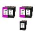 999inks Compatible Multipack HP 300XL 2 Full Sets + 1 Extra Black Inkjet Printer Cartridges (5 Pack)