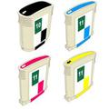 Compatible Multipack HP Colour InkJet cp1700ps Printer Ink Cartridges (4 Pack) -C4844A