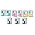 Compatible Multipack HP Other 2000cxi Printer Ink Cartridges (9 Pack) -C4844A