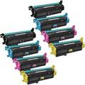 Compatible Multipack HP Color LaserJet Enterprise Flow MFP M577c Printer Toner Cartridges (8 Pack) -CF360X
