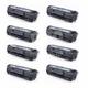 Compatible Multipack Brother HL-2040 Printer Toner Cartridges (8 Pack) -TN2000