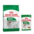 12x85g Mini + 8kg Adult croquettes Royal Canin Size - Nourriture pour chien