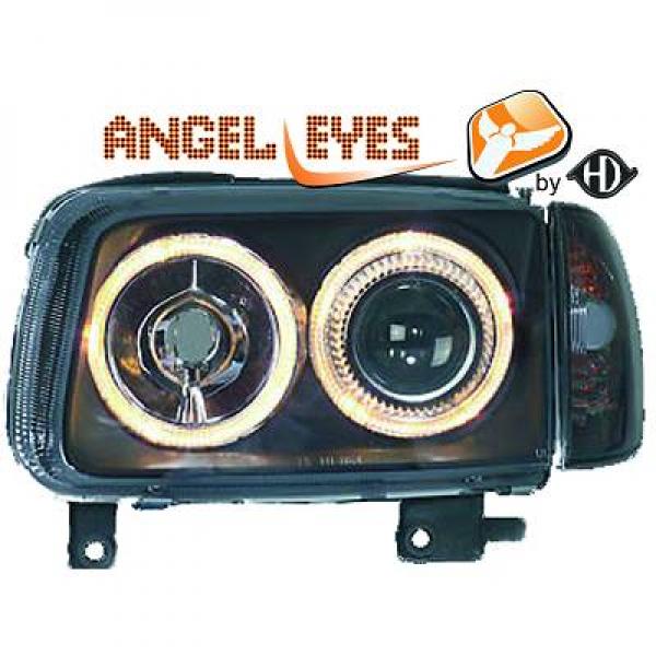 DIEDERICHS Hauptscheinwerfersatz HD Tuning 2204480 Vorderseite links rechts schwarz für VW Image