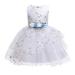 Girls Dress 2-10Y Kid Sleeveless Floral Embroidered Tulle Ball Gown Princess Prom Outfits Clothes Dresses For Toddler Girls