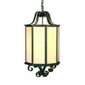 2nd Ave Lighting Musetta 4 -Bulb 32" H Mains Only Outdoor Hanging Lantern Glass/Metal | 32 H x 18 W x 18 D in | Wayfair 120066.261U.TSA