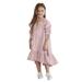 Girls Dresses Kids Little Daily Autumn Long Sleeve Solid Irregular Princess Ruffle Casual Party Outfits Clothes Dresses For Girls