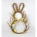 The Holiday Aisle® 27" Easter Bunny Willow Rattan Wreath w/Pastel Eggs Wood/Twig in Blue/Brown/Green | 27 H x 12 W x 4 D in | Wayfair