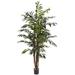 5' Bamboo Palm Potted Silk Artificial Tree