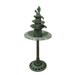 XBrand 47" Tall Green Lightweight Plastic Fish Design Fountain and Birdbath, Outdoor Garden, Yard, Lawn, Porch Décor