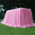 Big Clearance! Table Skirt Multi Colors Table Cloth Home Textile Tablecloths For Wedding Party Table Decoration