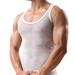 iOPQO lingerie for women Men s Underwear Boxer Briefs Mesh Breathable Shirts Men s Sleeveless Sleepwear See Through Mesh Vest Casual White L