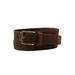 Men's Big & Tall Elastic Braided Belt by KingSize in Brown (Size 4XL)