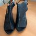 Nine West Shoes | Nine West Leather Booties Size 8.5 Medium. | Color: Black | Size: 8.5