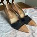 Michael Kors Shoes | Michael Kors Leather D'orsay Pumps Size Eu 38 Us 7 | Color: Black/Tan | Size: 7