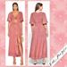 Free People Dresses | Free People String Of Hearts Maxi Dress In Empress Rock (Deep Rose Pink) | Color: Pink | Size: S