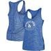 Women's New Era Royal Los Angeles Dodgers Active Racerback Tank Top