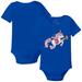 Infant Tiny Turnip Royal Texas Rangers Unicorn Bodysuit