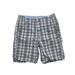 American Eagle Outfitters Shorts | American Eagle Longboard Shorts Mens Size 32 White Plaid Flat Front | Color: Gray/White | Size: 32