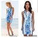 Lilly Pulitzer Dresses | Lilly Pulitzer “Ember” Shift Brewster Blue Good Reef Starfish Dress | Color: Blue/White | Size: 00