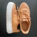 Nike Shoes | Nike Shoe - Size 9 - Court Vision Alta Platform Sneaker - Cognac | Color: Orange | Size: 9