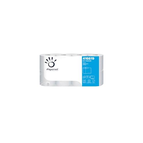 Toilettenpapier, 2-lg RC, Papernet, 64 Rollen