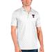 Men's Antigua White/Steel Texas Tech Red Raiders Spark Polo