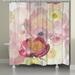 Laural Home Floral Hope Shower Curtain 71x72