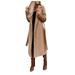 Dtydtpe Clearance Sales Shacket Jacket Women Wool Thin Coat Trench Jacket Slim Long Belt Overcoat Outwear Womens Long Sleeve Tops Winter Coats for Women