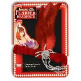 CHARLESTON FLAPPER HEADPC-RED