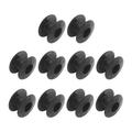 10 Pairs Foosball Bearing Rods Replacement Parts Foosball Bushings Durable Threaded Structure for Standard Foosball Tables Soccer Games