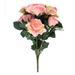 Northlight Seasonal Artificial Silk Roses in Pink | 18 H x 12 W x 9 D in | Wayfair ALLSTATE FBR628-PK