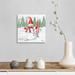 The Holiday Aisle® Gnome Town III - Picture Frame Graphic Art on Canvas Canvas | 12 H x 12 W x 1.25 D in | Wayfair B8E1A57DF60A4DB9B76A9B2DC7D5C06E