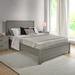 Lark Manor™ Alaxander Solid Wood Dual-Height Slat Design Bed Wood in Gray | 50 H x 62.3 W x 85 D in | Wayfair 1A9E4F22DAE34FC3AE2FA444506B1F23