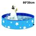 Foldable Dog Pool for Large Dogs Portable Hard Plastic PVC Pet Bathing Tub Outdoor Collapsible Swimming Pool for Pets Dogs and Cats