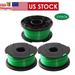 THTEN SF-080 String Trimmer Spool Line Compatible with Black and Decker SF-080-BKP 20ft 0.080 GH3000 LST540 GH3000R LST540B Weed Eater Auto Feed Single Lineï¼ˆ3 Packï¼‰