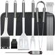 13PCS BBQ Grilling Accessories Stainless Steel Grill Tools Set for Smoker Camping