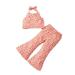 Cute Girls Outfits Toddler Kids Clothes Casual Beach Floral Sleeveless Top Bell Bottoms Pants 2Pcs Outfits Set