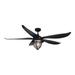 St. Augustine 59 in. Indoor/Outdoor Oil Rubbed Bronze Ceiling Fan with Light and Remote Control