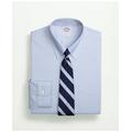 Brooks Brothers Men's Stretch Supima Cotton Non-Iron Pinpoint Oxford Button-Down Collar Dress Shirt | Light Blue | Size 16 35
