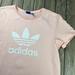 Adidas Dresses | Adidas Trefoil Logo Pink Tunic Dress Women's Small | Color: Pink | Size: S