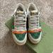 Gucci Shoes | Men's Screener Gg Sneaker Size 5.5 (Size 6 Us) | Color: Green/White | Size: 5.5