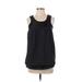 Cocktail Dress - Shift Scoop Neck Sleeveless: Black Dresses - New - Women's Size X-Small