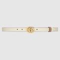 GUCCI GG Marmont Reversible Thin Belt, Size 70