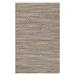 Blue/Brown 72 x 48 x 0.25 in Area Rug - Home Conservatory Geometric Rag Denim Handwoven Jute Rug Cotton/Jute & Sisal | Wayfair CON09-46