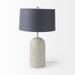 Orren Ellis Vernal Resin Table Lamp Resin in Blue/Brown | 28.75 H x 18 W x 18 D in | Wayfair 84734330064640948811743E3238EDE1